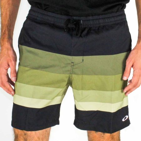 Oakley Worn Olive Bismark Boardshorts Front