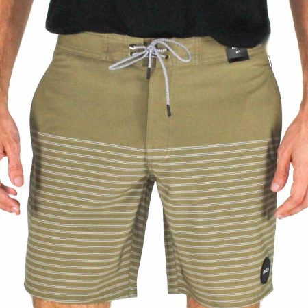 RVCA Cadet Green Curren Boardshorts Front