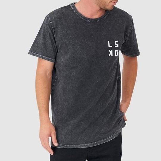 LSKD Black Acid Cashlow Tee Front