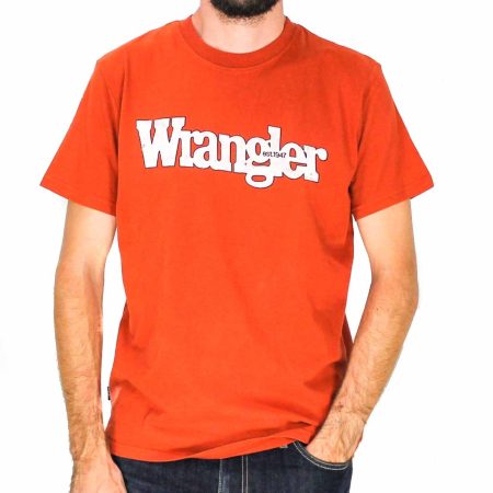 Wrangler Outlines Short Sleeve Tee- Front