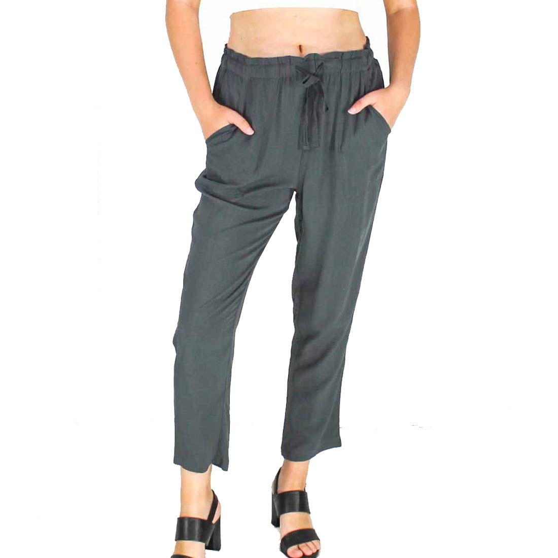 Billabong Army Green Summer Storm Pant- Front