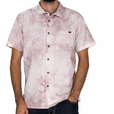 Billabong Sundays Tie Dye Short Sleeve Shirt- front