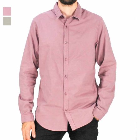 RVCA Crushed Long Sleeve Shirt-Hero