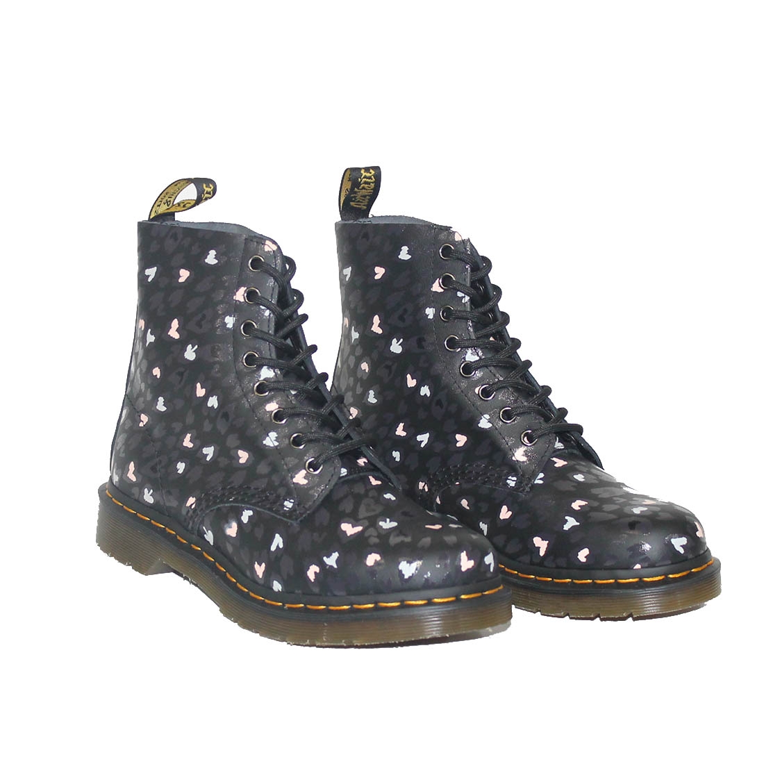 Dr Martens 1460 Pascal Hearts Backhand Boot-Hero