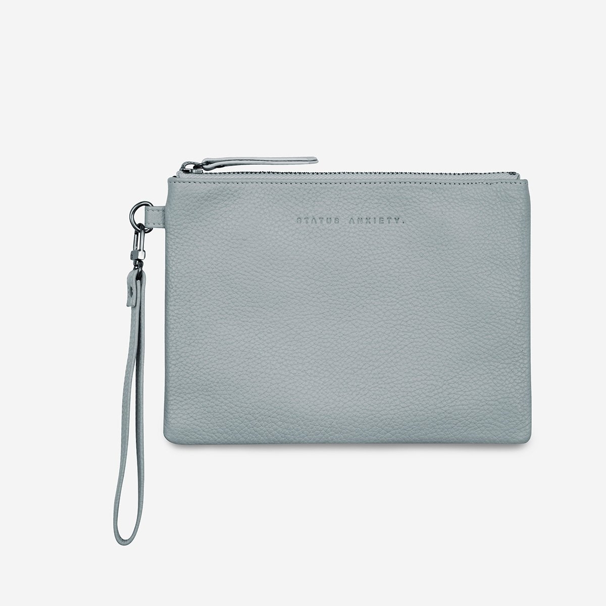 Status Anxiety Fixation Artic Grey Wallet -FRONT