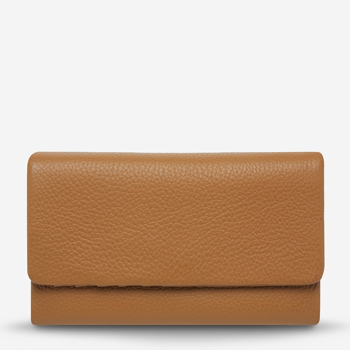 Status Anxiety Audrey Tan Pebble Wallet -Front