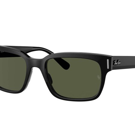 Ray-Ban Jeffrey Black Green Sunglasses-Front