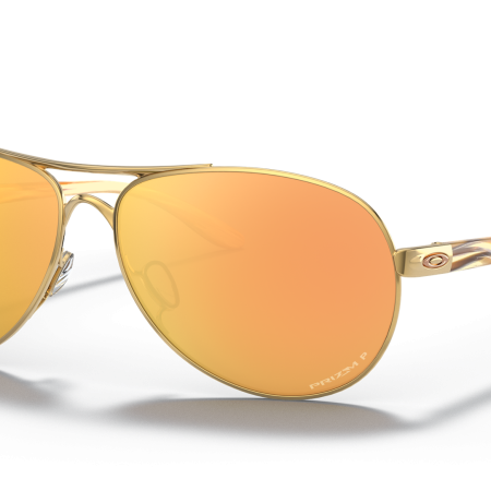 Oakley Feedback Gold Prizm Polarised Sunglasses-Hero